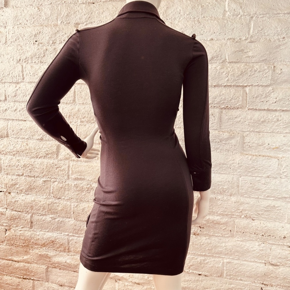 Salvadore ferragamo dress brow super elegant size s - Picture 5 of 9